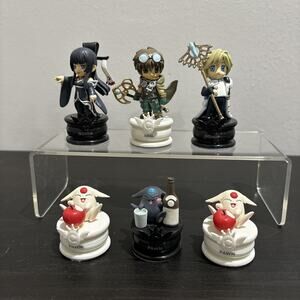 Clamp no Kiseki Chess Pieces Anime Figure PAWN BISHOP KING QUEEN Lot Of 6 (READ)